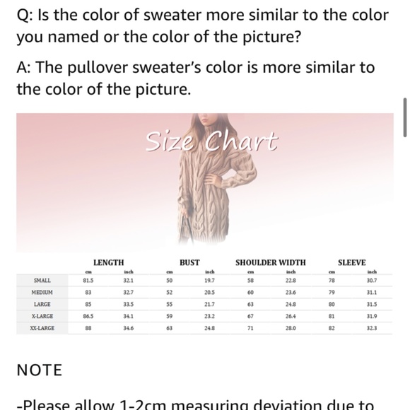 NWOT Pink Turtle Neck Pullover Dress - Picture 8 of 12